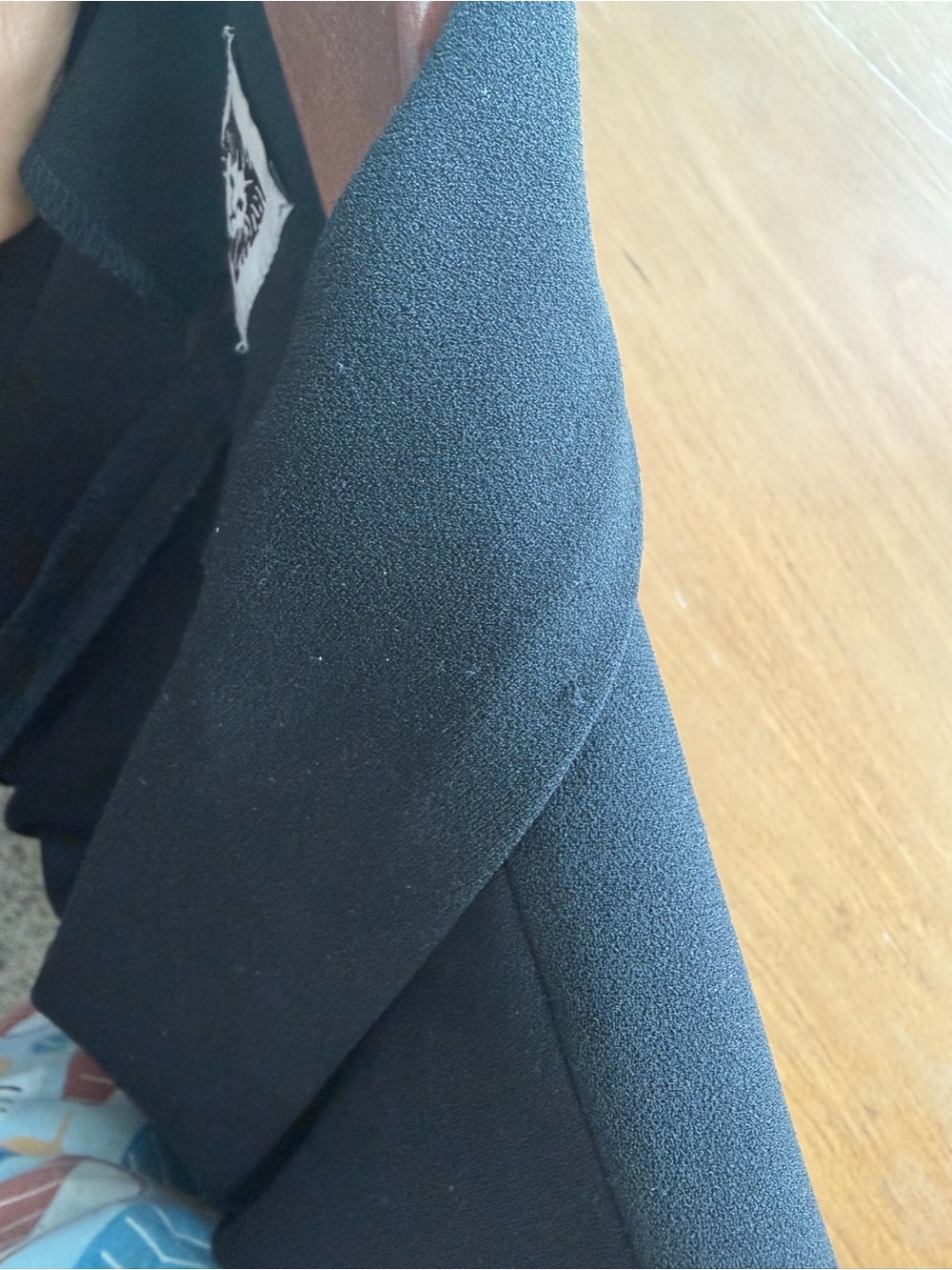 Anne Klein Black Open-Front Blazer Jacket xL - Picture 9 of 9